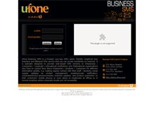 Tablet Screenshot of bsms.ufone.com